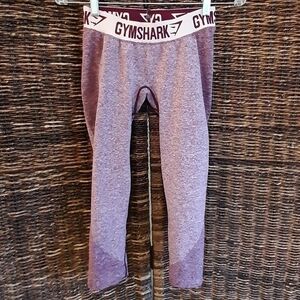 Gymshark Women's XXS Beet Flex Leggings Athletic Workout Training Gym Running